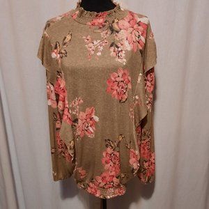 NEW! MAURICES ~ Plus Size 2X  Soft Cozy Ruffle Top